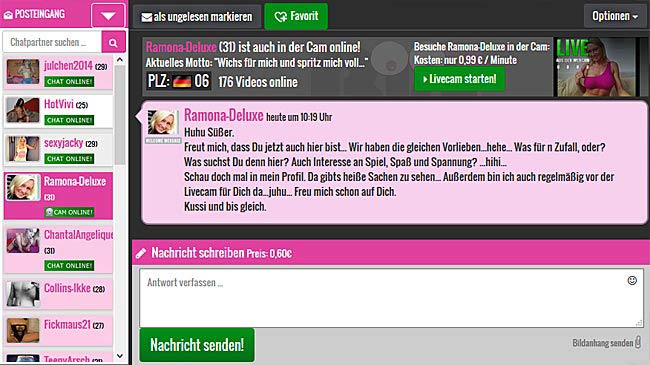 BDSM Nachrichten Messenger